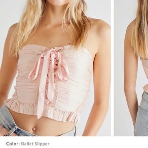 Free people Aurelia corset top